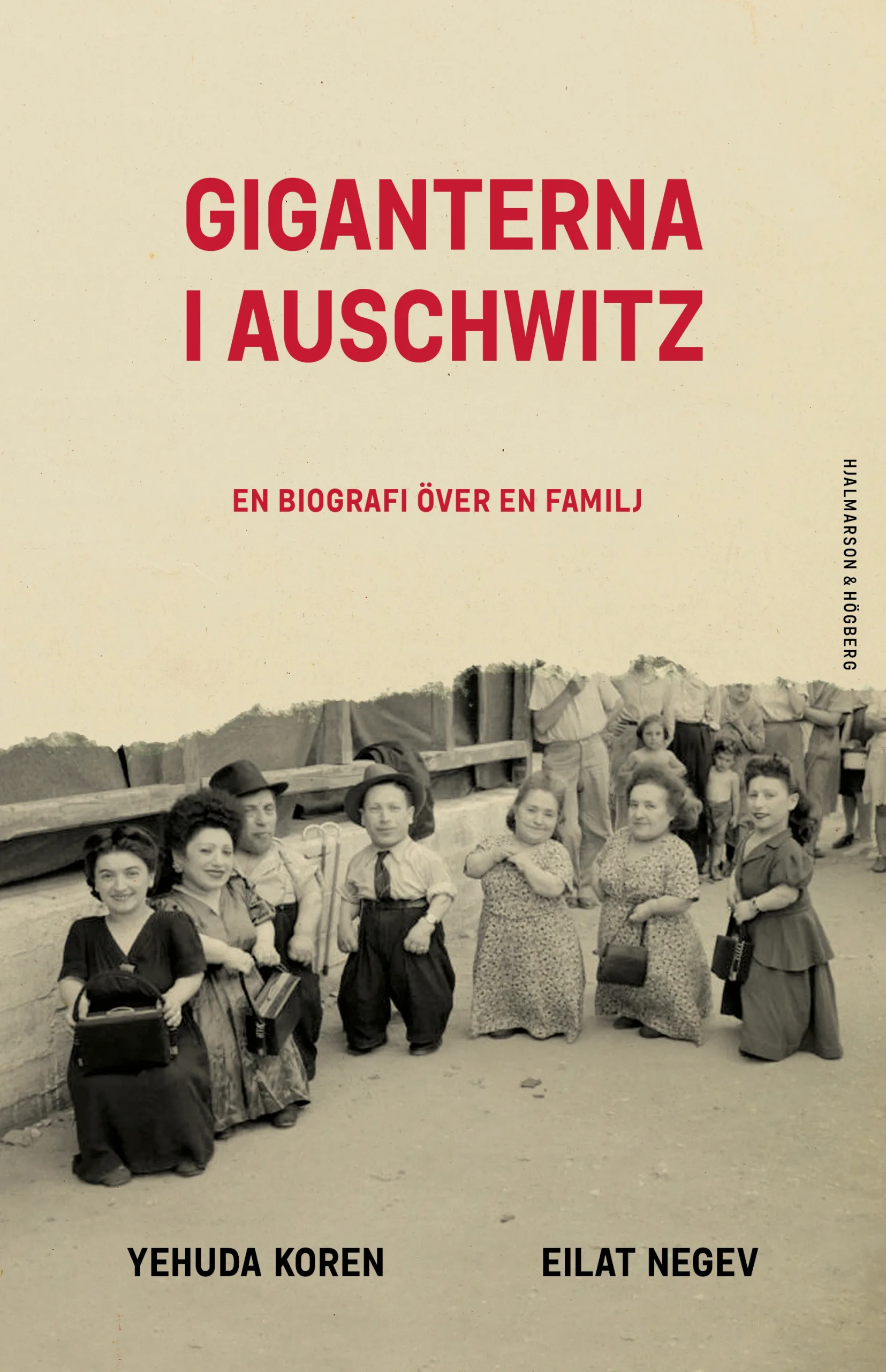 Book cover Giganterna i Auschwitz 