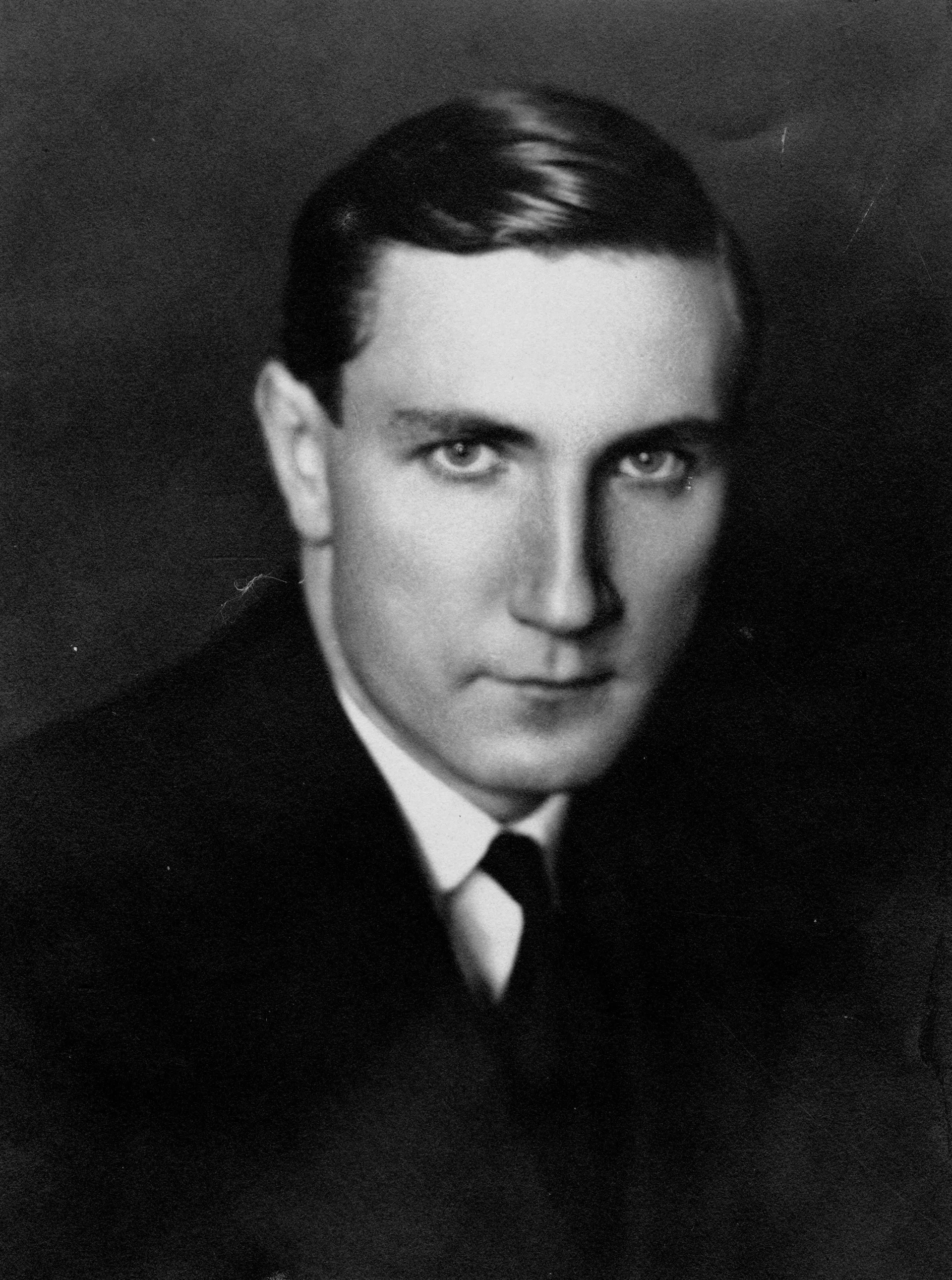 Porträtt av Gerhard.