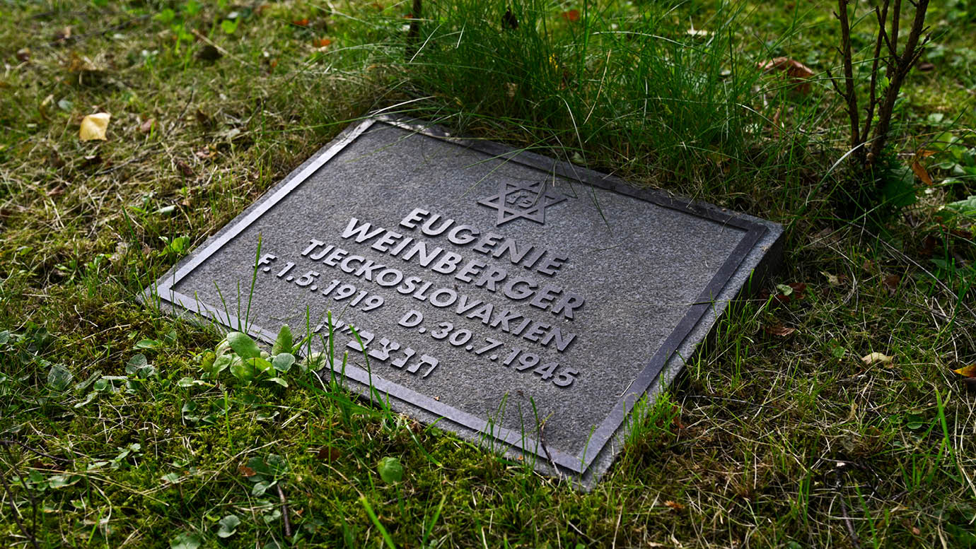 Eugenie Weinbergers gravsten