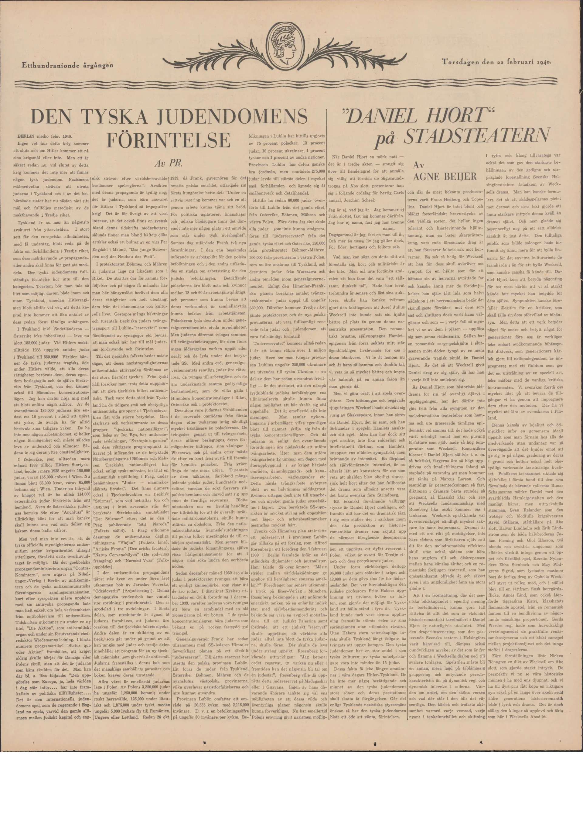 Tidningssida