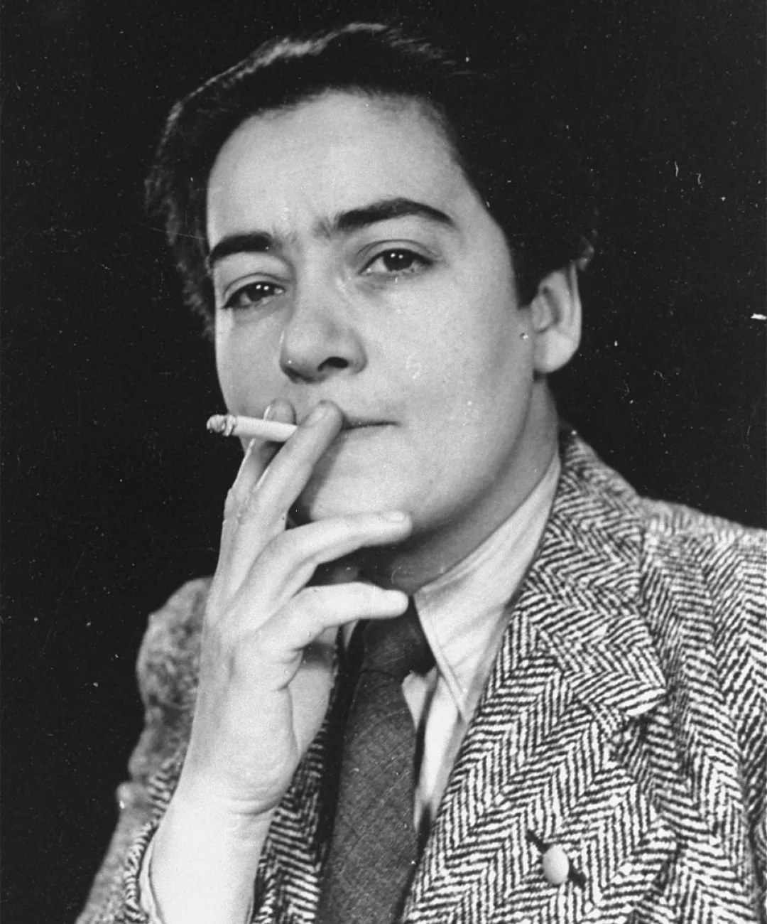 Porträtt Frieda Belinfante.